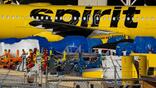 Spirit parked Goodyear AZ