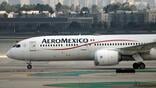 Aeromexico jet at LAX