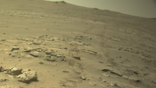 mars surface captured by one of perseverance's navigation cameras