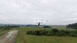 Moya Aero Caption: Moya uncrewed cargo eVTOL tilts its body to transition between vertical and wingborne forward flight
