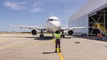 FL Technics customer aircraft in Dominican Republic 