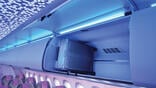 bag stored in Airspace XL overhead bin