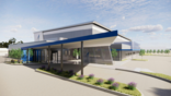 Ocean Aviation’s new facility rendering