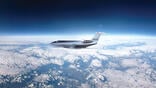 Concept of Otto Phantom 3500 bizjet flying