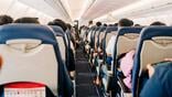 passengers seated on an aircraft