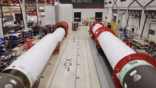 Miura 5 rocket assembly in facility