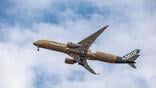a350F flying in test flight