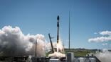 daytime rocket launch