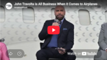  John Travolta is All Business When it Comes to Airplanes