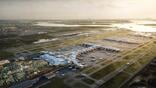singapore changi airport terminal 5 aerial view
