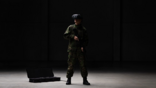 military personnel with vr headset