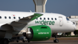 A Wideroe Embraer E190-E2.