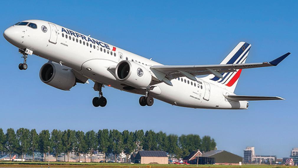 Air France aircraft taking off