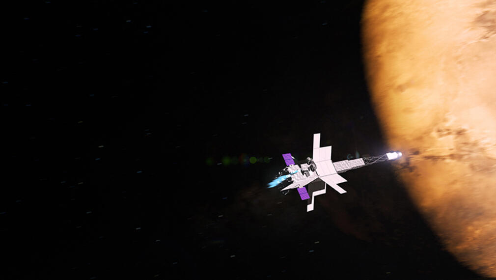 NASA concept of Space Reactor-1 Freedom