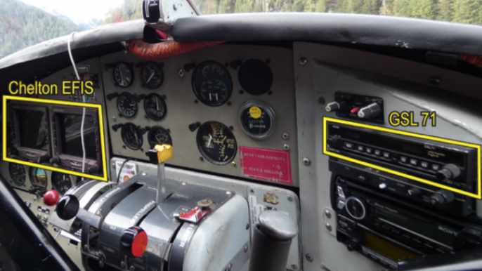 DHC-3 Otter cockpit