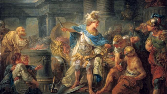 Alexander Cuts the Gordian Knot