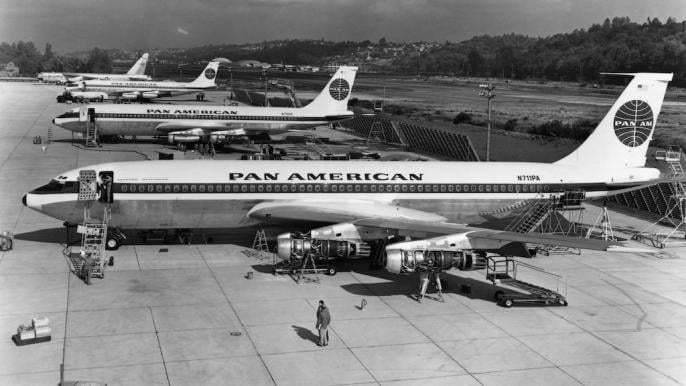 First PanAm aircraft