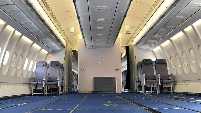 Lufthansa Technik Airbus A330 passenger-to-freighter conversion