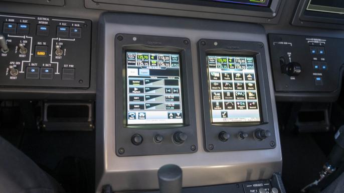 Cessna Citation Longitude touch screen