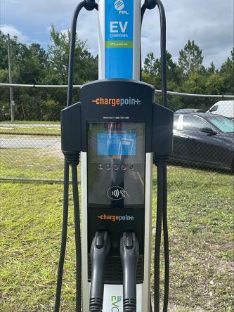 HAECO's electric car charging stations in Lake City, Florida