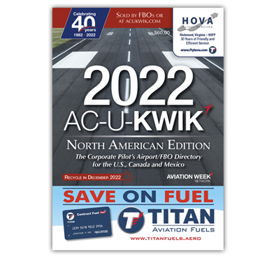 AC-U-KWIK 2022 FBO/Airport Directory