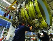 CFM56-7 engine at AFI-KLM E&M.