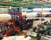 Boeing 787 assembly line