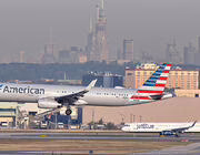 American Airlines landing