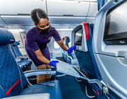 Delta Air Lines flight attendant