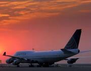 United Airlines aircraft at Shanghai Pudong International Airport 