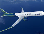 Airbus eZeroe tube-and-wing concept aircraft