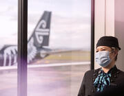 Air New Zealand flight attendant