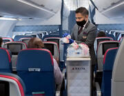 Delta Air Lines flight attendant