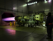 GE F110 engine being tested at Misawa Air Base