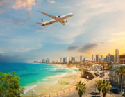 Etihad Airways UAE flight to Tel Aviv