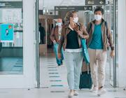 masked passengers