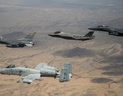 fighter aircraft in flight