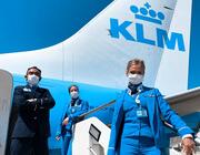 KLM Airlines crew