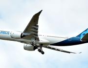 Airbus aircraft in flight