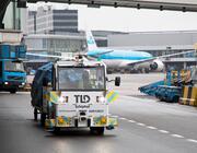 Schiphol Airport autonomous baggage truck