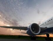 Delta Air Lines sunset