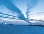 NORAD F-22s intercepting Russian Tu-142s