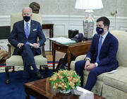 Joe Biden and Pete Buttigieg at the White House