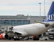 SAS aircraft at Arlanda Airport