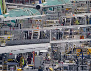 737 MAX production line in Renton
