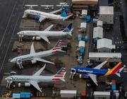 737 MAXs parked