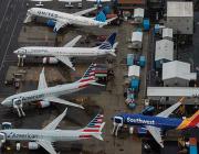 parked 737 MAX aircraft