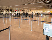 generic empty airport brussels