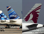 JetBlue and Qatar airways