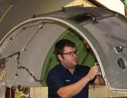 aircraft assembly line worker